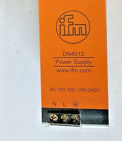 IFM DN4012 POWER SUPPLY 1PH 24V 5A 120W