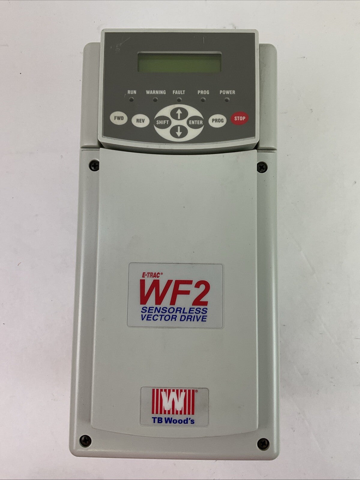 TB WOOD'S WF2C2S02-0B E-TRAC WF2 SENSORLESS VECTOR DRIVE 2HP 0-200/230V 7.8/6.8A