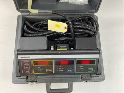 BACHARACH COMBUSTION ANALYZER / ENVIRONMENTAL MONITOR MODEL 300 120VAC 24-7053