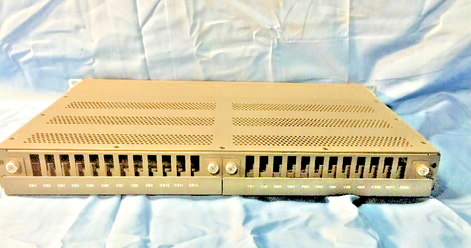 E-T-A X1180R 1U POWER DISTRIBUTION SYSTEM X1180R-500-0558-2-120X120-19-048 72VDC