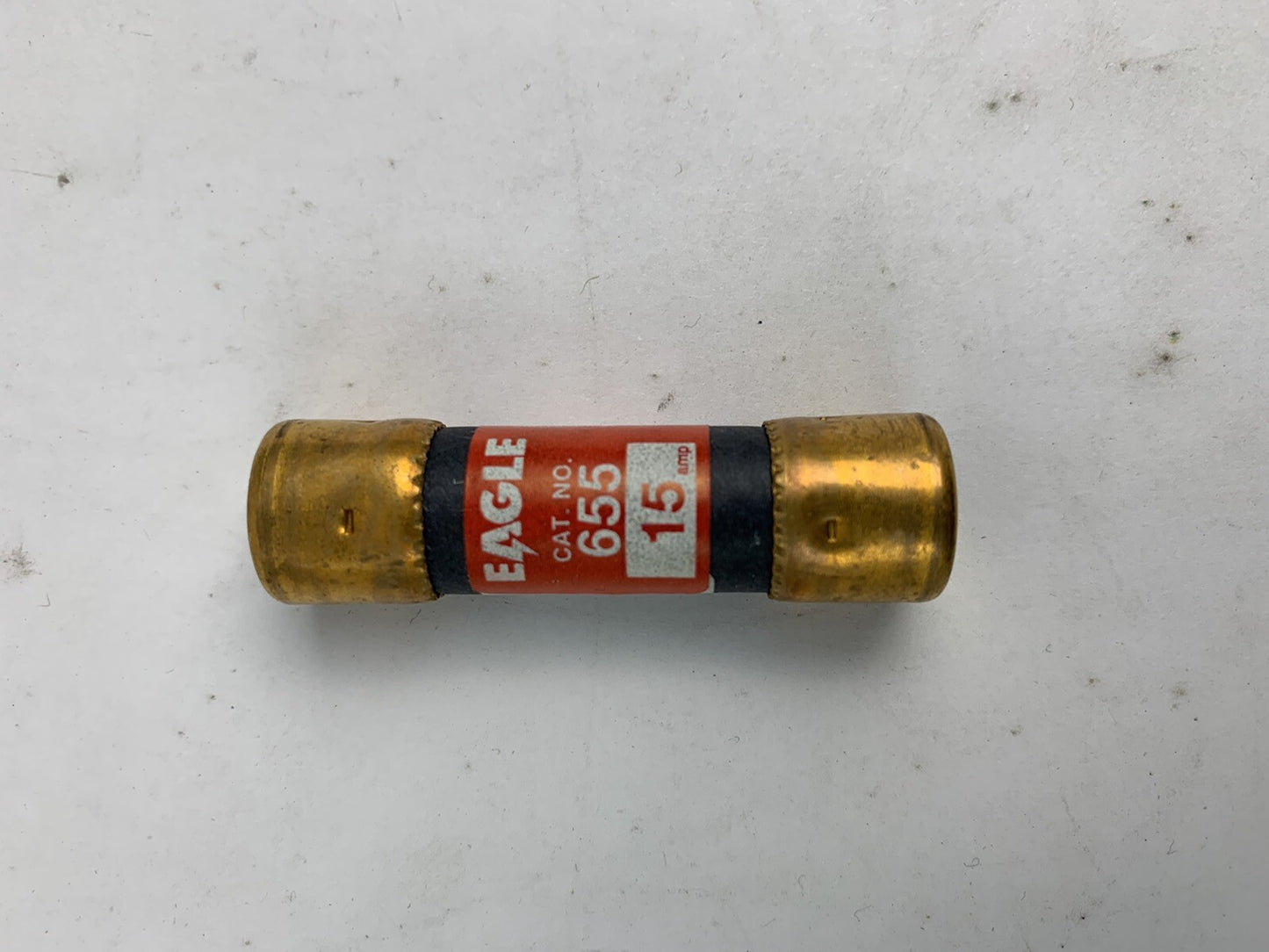 Eagle Electric Cartridge 655-15-BOX 15A 250V Fuse "Lot of 10"