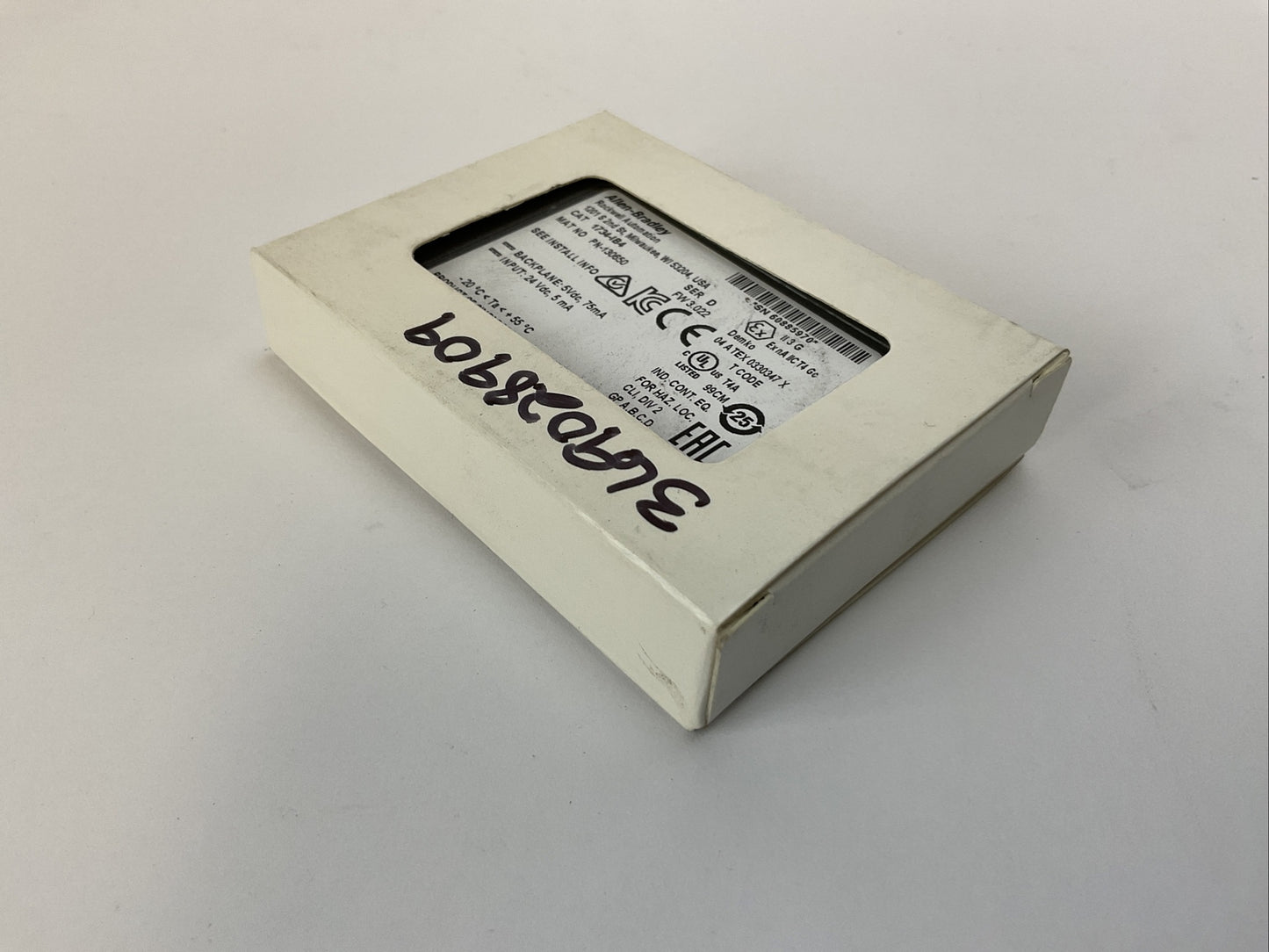 ALLEN BRADLEY 1734-IB4 INPUT MODULE SER D INPUT 24VDC 5mA BACKPLANE 5VDC 75mA