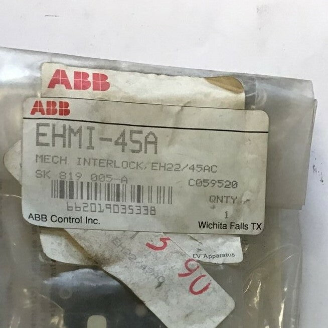 ABB EHMI-45A MECHANICAL INTERLOCK SK 819 005-A