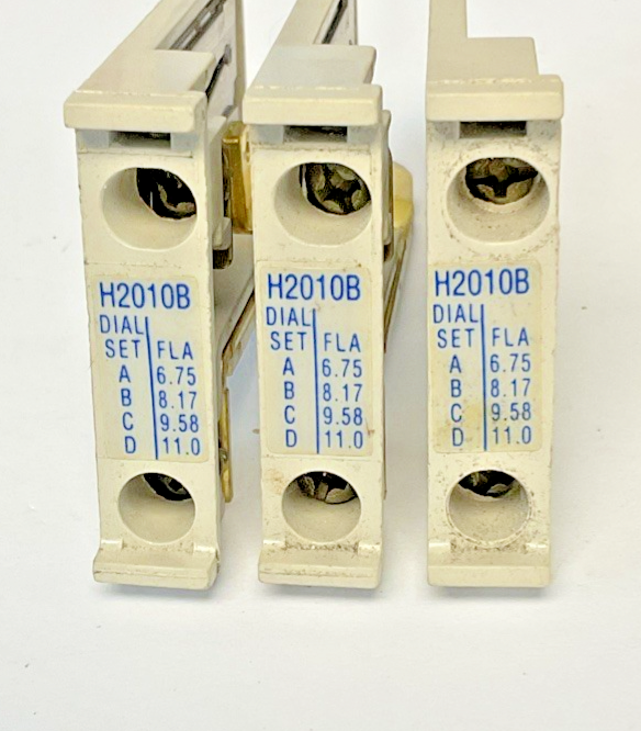 EATON H2010B-3 HEATER PACK 6.75-11.0AMP PACK OF 3