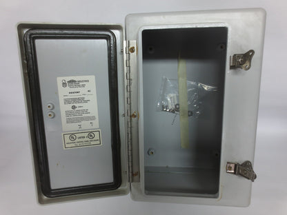 ROBROY / BELDING N16107HWT STAHLIN FIBERGLASS ENCLOSURE w/ SEAL - NEW SURPLUS