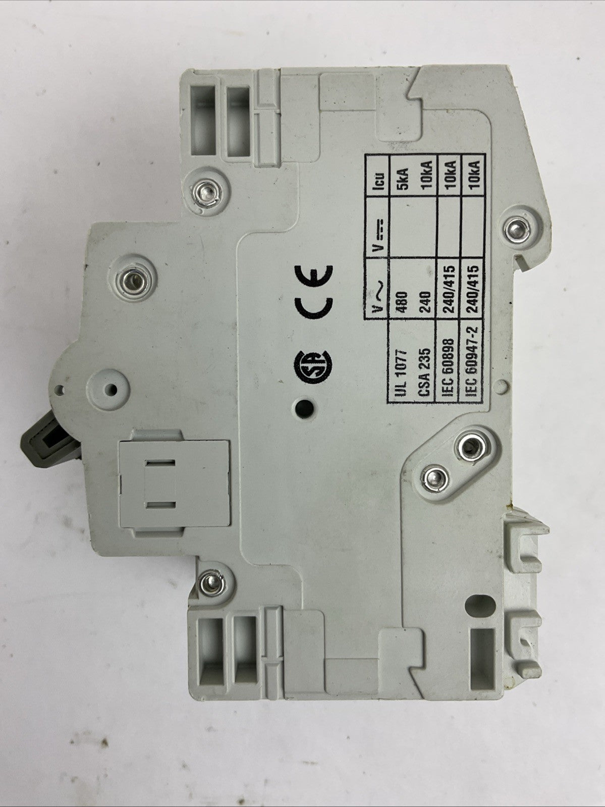 CUTLER HAMMER WMS3D01 CIRCUIT BREAKER 1A 3POLE 415VAC