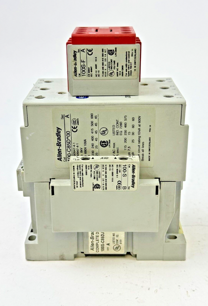 ALLEN-BRADLEY - 100S-C85DJ14C SER. A - SAFETY CONTACTOR - 24 VDC COIL, 85 A
