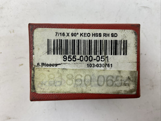 KEO CUTTERS 7/16 X 90° KEO HSS RH SD SPOTTING DRILL (BOX OF 6)
