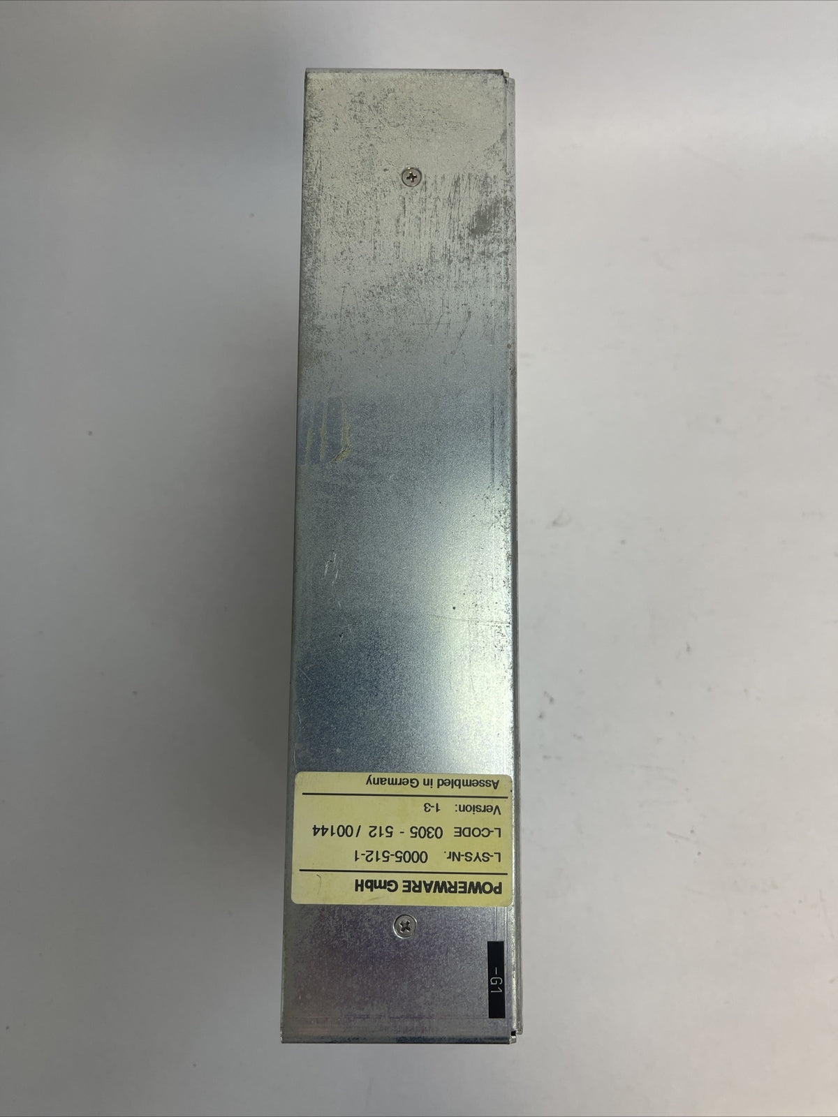 LAMBDA SIRIUS CSF350EQ 24 15.5/15.5G, 15.5/15.5G H99003 POWERWARE GmbH L-SYS-NR.