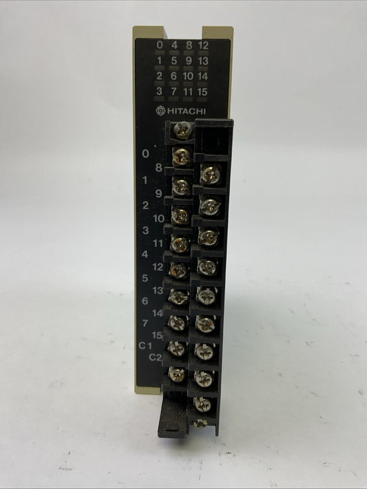 HITACHI POM-RH OUTPUT MODULE 33016133-6 (MISSING LOCKING TABS)