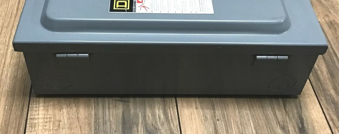 SQUARE D HU361 SER.F05 SAFETY SWITCH 30A 600VAC/DC NON FUSIBLE TYPE 1