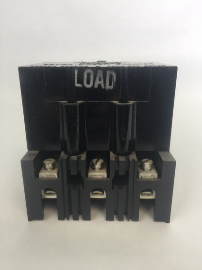 WESTINGHOUSE F3040PV TRI-PAC DE-ION CIRCUIT BREAKER 40AMP 600VAC 3 POLE