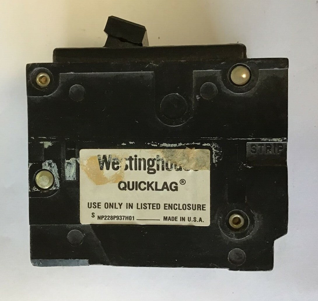 WESTINGHOUSE HQP2125 CIRCUIT BREAKER 120/240VAC 2POLE  QUICKLAG