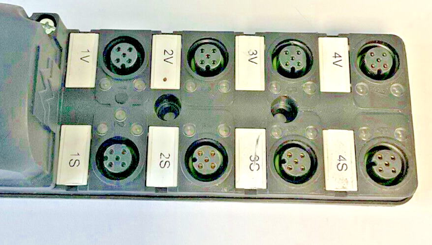 MURR ELEKTRONIK MVP12 DISTRIBUTION MODULE CLASS2 24VDC 7.5A 4A/CH