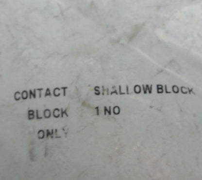 ALLEN-BRADLEY 800T-XD1 / SHALLOW BLOCK CONTACT BLOCK / NEW SURPLUS