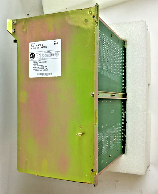 ALLEN BRADLEY 1771-A2B SER.C 8 SLOT I/O CHASSIS REV.K03