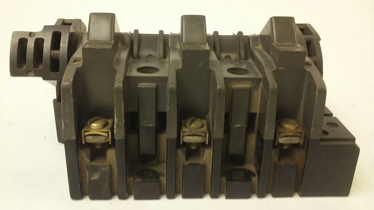 ALLEN BRADLEY BUL. 1494F FUSIBLE SWITCH BLOCK, 3PH, 3P, 30A, 600VAC/250VDC, 20HP