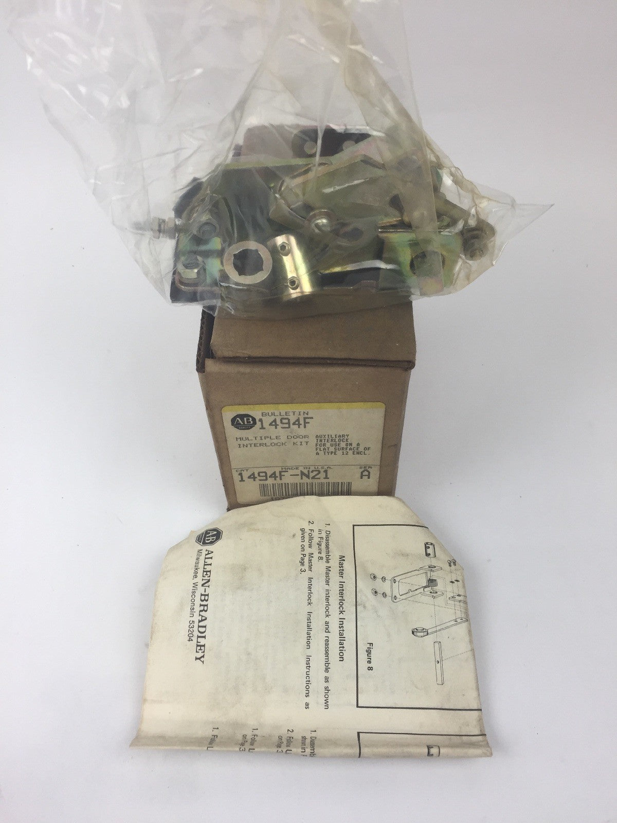 ALLEN BRADLEY 1494F-N21 MULTIPLE DOOR INTERLOCK KIT
