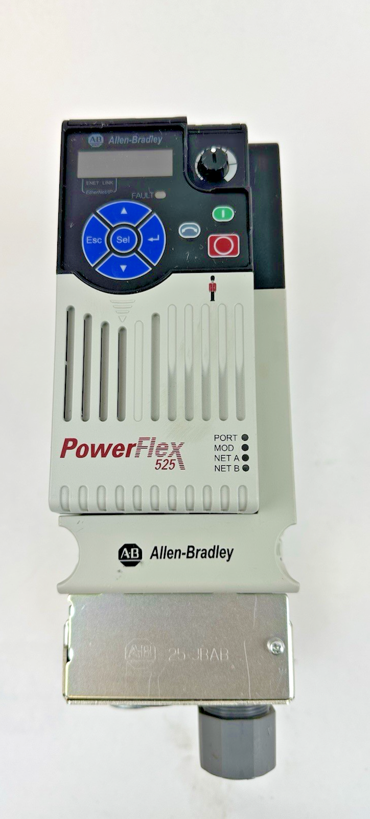 ALLEN-BRADLEY 25B-D010N104 AC DRIVE SER.A 528V FRN:5.001 4KW 5HP 3P W/25-JBAB