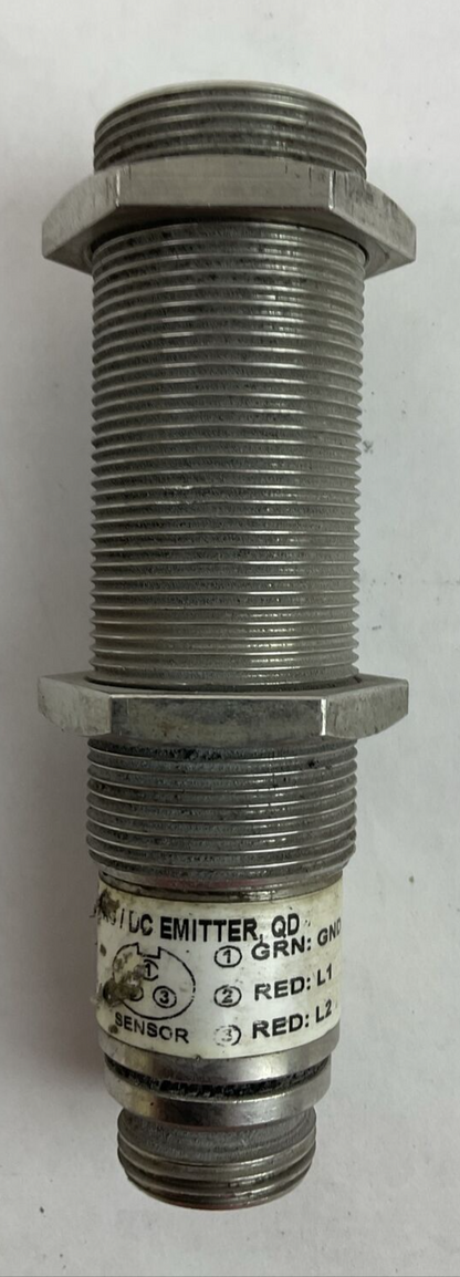 BANNER SMA30SELQD SENSOR AC/DC EMITTER 12-24VAC 10-30VDC 20mA