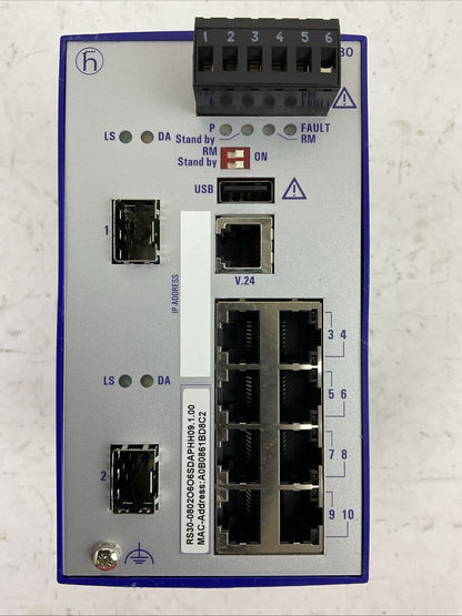 HIRSCHMANN RS30-0802O6O6SDAPHH09.1.00 RAIL SWITCH
