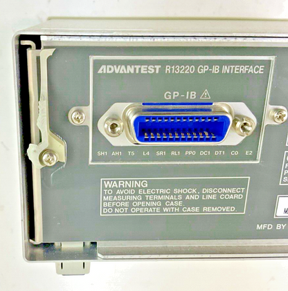ADVANTEST R6441A DIGITAL MULTIMETER 15VA 48-66HZ ***NO POWER CORD***