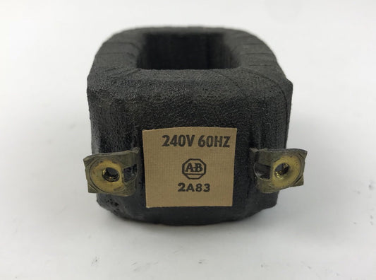 Allen Bradley 2A83 Coil 240 V 60 HZ Used MIssing Screw