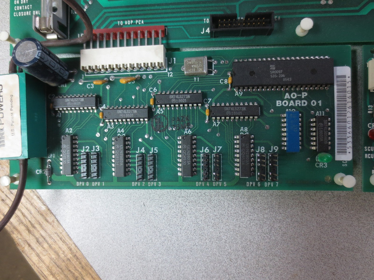 LANDIS & GYR / POWERS AI DO DI CIRCUIT BOARD + AO-P BOARD 01 + E PMD CG