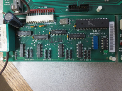 LANDIS & GYR / POWERS AI DO DI CIRCUIT BOARD + AO-P BOARD 01 + E PMD CG