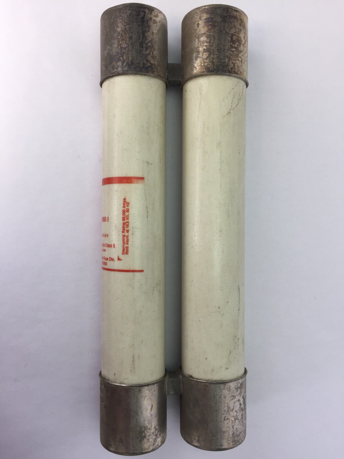 GOULD SHAWMUT AMPTRAP A1550X65E-1 CURRENT LIMITING FUSE 15.5KV CS-3 65,000 AMPS