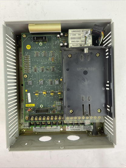 ALLEN BRADLEY 1336S-BRF20-AA-EN4-HAB 1336 PLUS SENSORLESS VECTOR DRIVE SER D
