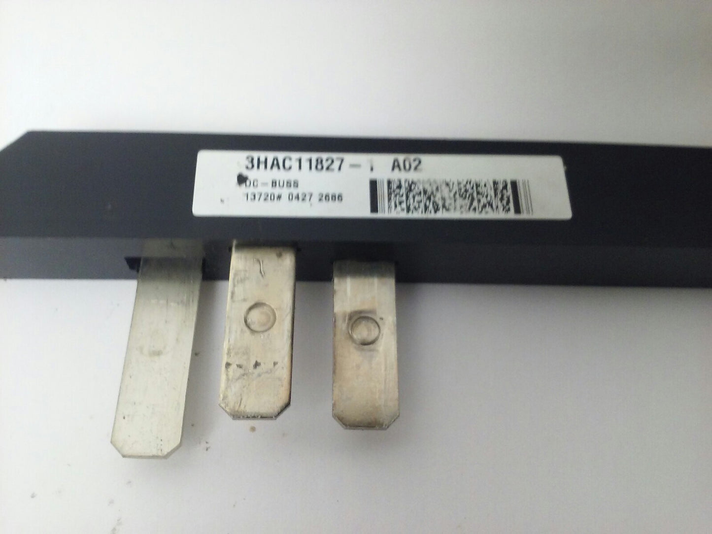 ABB 3HAC11827-1/A02 DC-BUSS BAR ADAPTER, POWER SUPPLY BAR