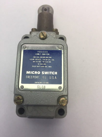 MICRO SWITCH A DIVISION OF HONEYWELL 5LS6 LIMIT SWITCH