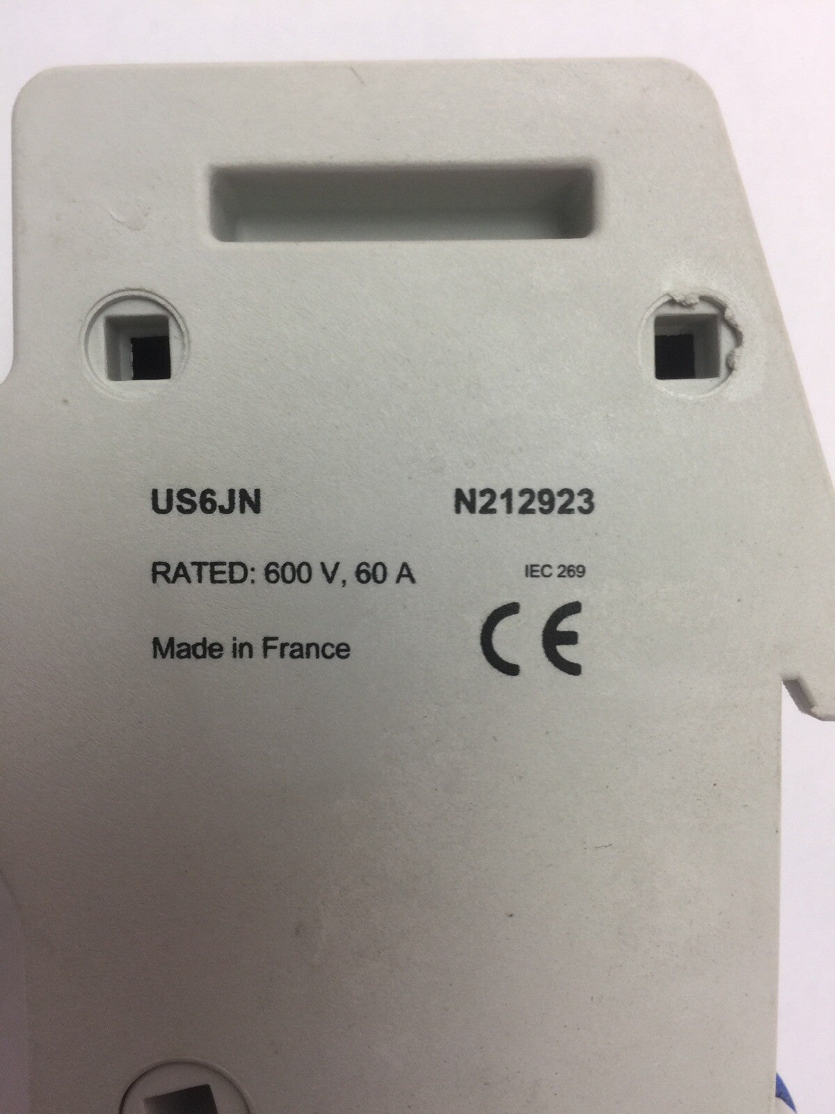 FERRAZ SHAWMUT US6JN N212923 FUSE HOLDER 600V 60A
