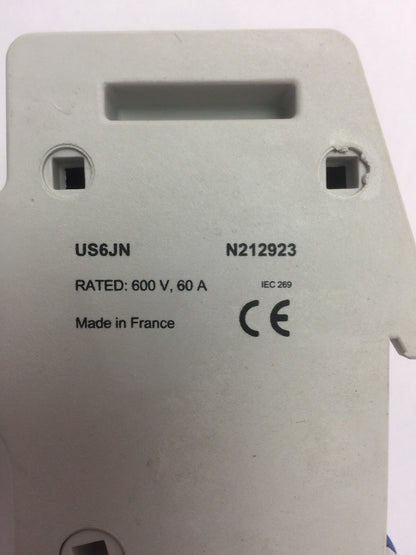 FERRAZ SHAWMUT US6JN N212923 FUSE HOLDER 600V 60A