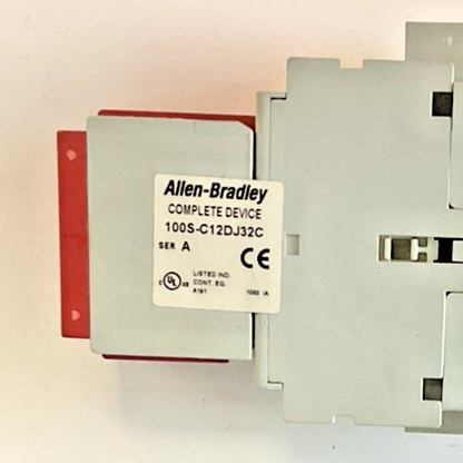 ALLEN BRADLEY 100S-C12DJ32C RELAY SER.A 600VAC 20A