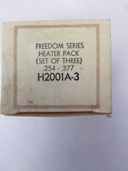 CUTLER HAMMER H2001A-3 FREEDOM SERIES HEATER PACK (SET OF THREE) .254-.377