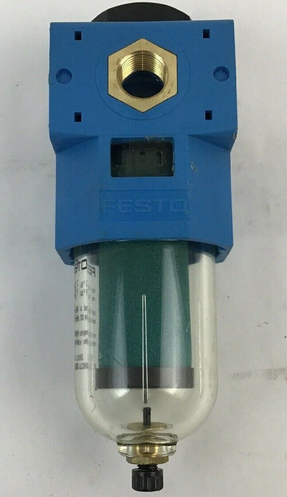 FESTO LFM-1/2-S-B FILTER UNIT W/ FESTO LFMP-1/2-S-C 159175 FILTER