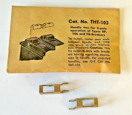 GENERAL ELECTRIC THT-103 HANDLE TIES 2POLE