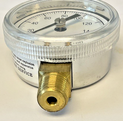 MILJOCO P20157L06 2" PRESSURE GAUGE 0-160PSI 6GKP5