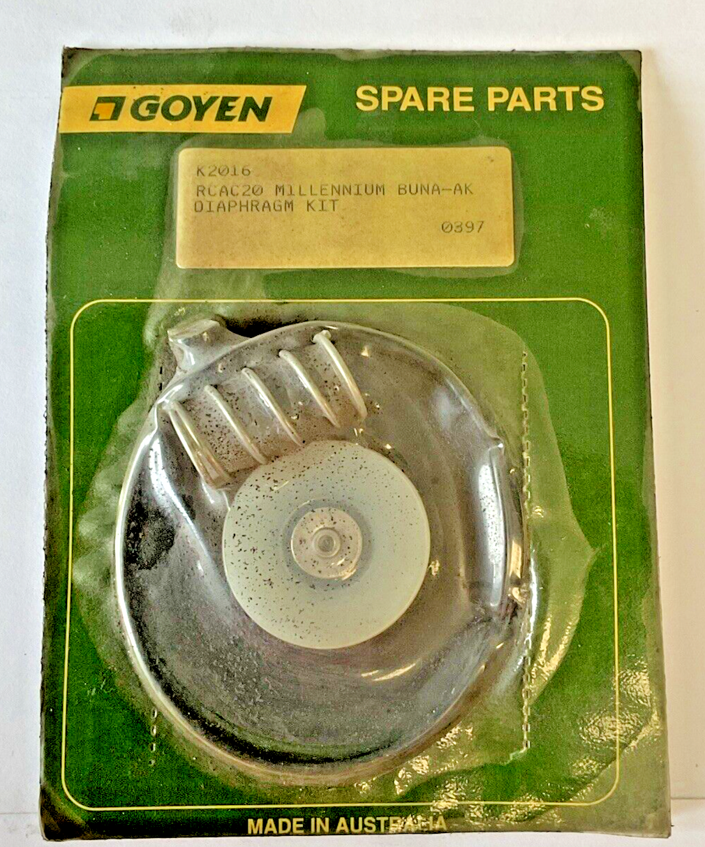 GOYEN RCAC20 MILLENNIUM BUNA-AK DIAPHRAGM KIT K2016