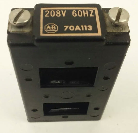 ALLEN BRADLEY 70A113 SERIES K COIL, 208V @ 60HZ, SIZE 0, NEW OTHER, 70A