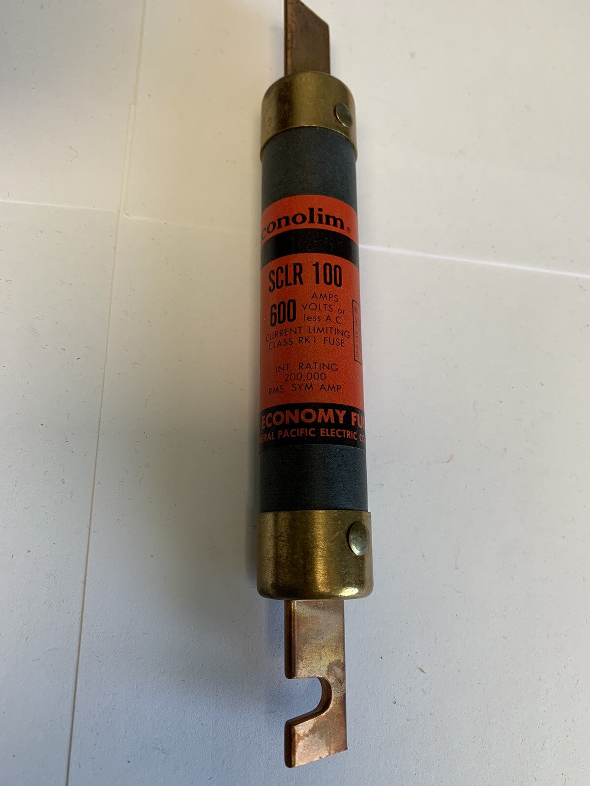 Economy Fuse SCLR100 100A 600V Fuse