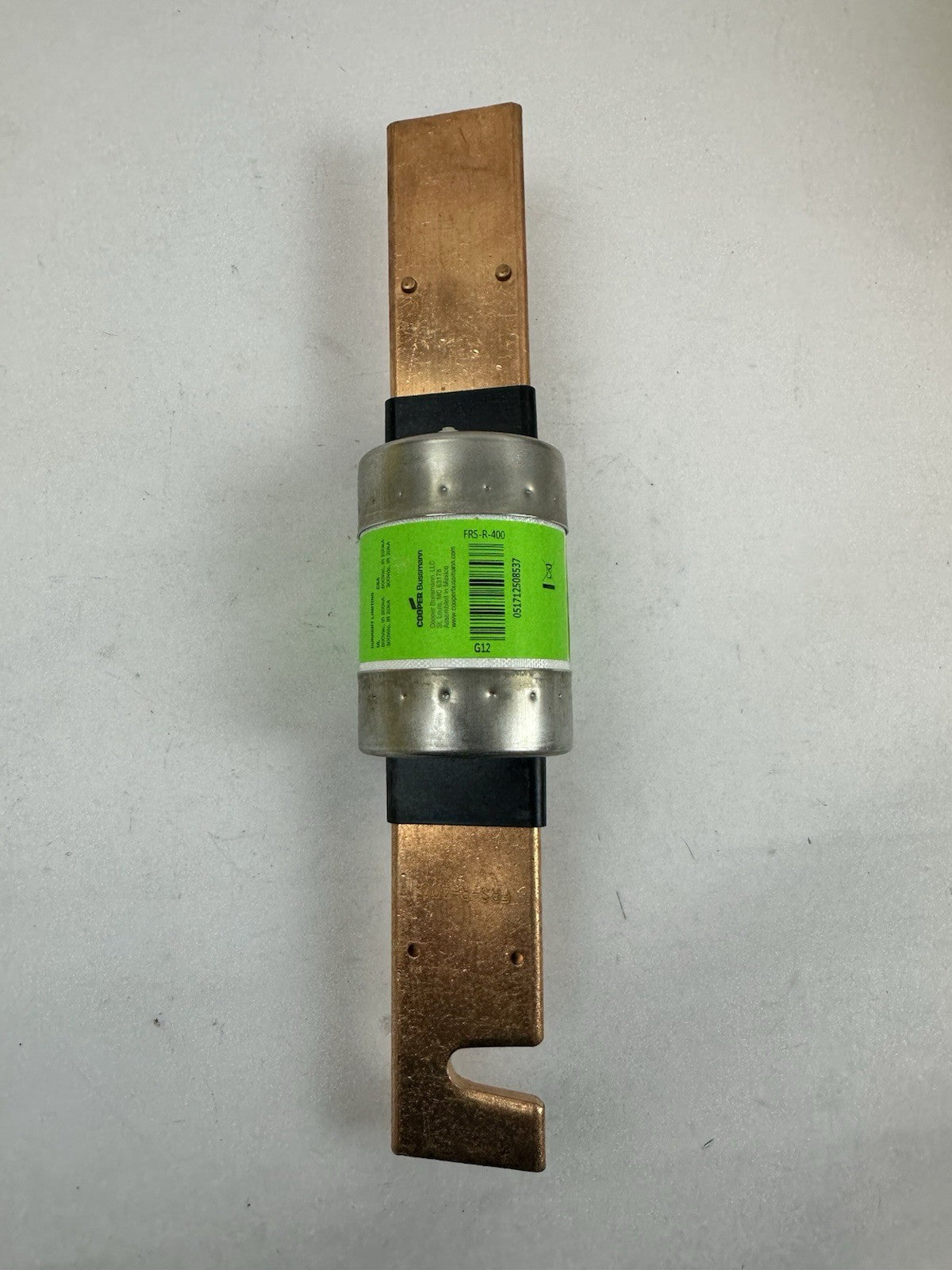 COOPER BUSSMANN FRS-R-400 FUSETRON CLASS RK5 TIME-DELAY FUSE 400A 600VAC 300VDC