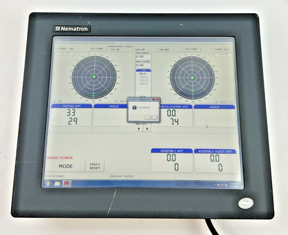 NEMATRON EPC1700T-T25002GB-40SS-WY7 TOUCH SCREEN PANEL 100-240VAC
