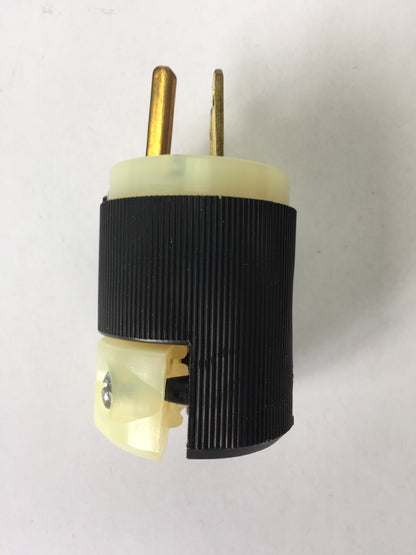 HUBBELL HBL5666C INSULGRIP PLUG 15A 250V 2POLE 3WIRE GROUNDING