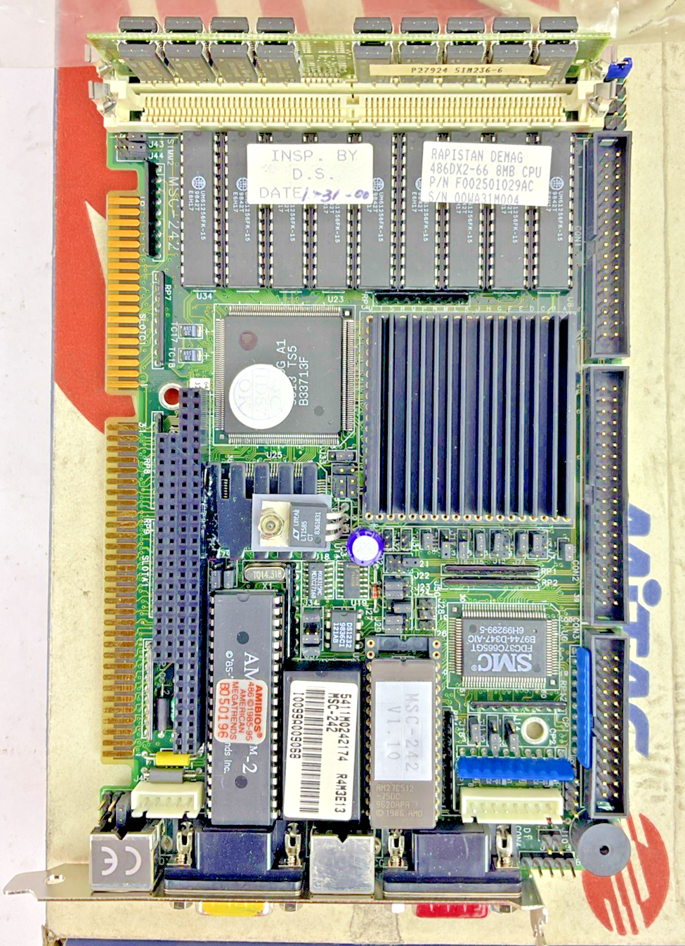 MITAC 5411MO242174 PCB MODULE MS-242 V1.10 BOARD