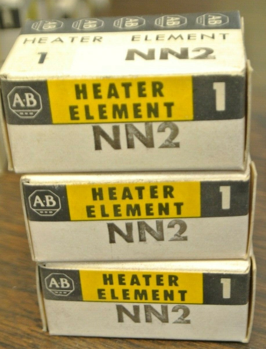 LOT of 3 / ALLEN-BRADLEY NN2 THERMAL OVERLOAD HEATER ELEMENT / NEW SURPLUS