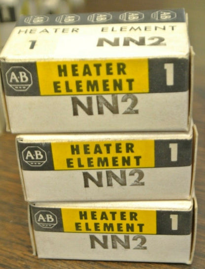 LOT of 3 / ALLEN-BRADLEY NN2 THERMAL OVERLOAD HEATER ELEMENT / NEW SURPLUS