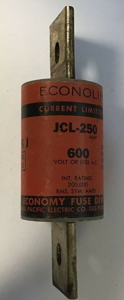 FEDERAL PACIFIC ECONOLIM JCL-250 FUSE 250A 600VAC